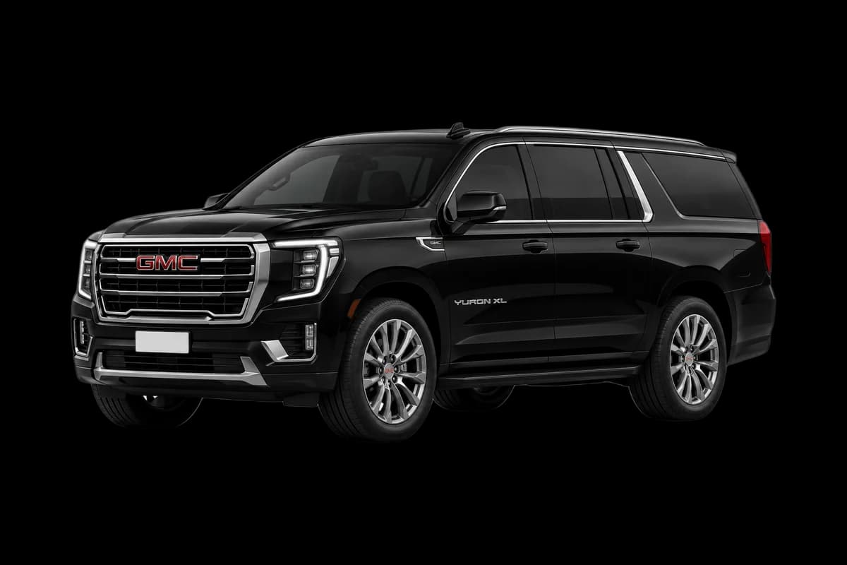 Black GMC Yukon XL SUV for VIP Umrah transport in Makkah and Madinah